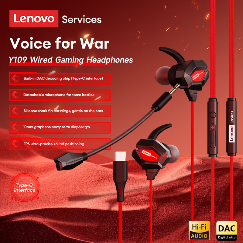 Esports Gaming Video - Auriculares para juegos con cable Lenovo