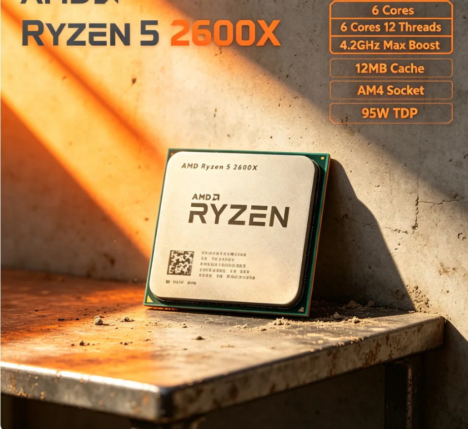 Esports In Gaming - Procesador de Escritorio AMD R5 2600X