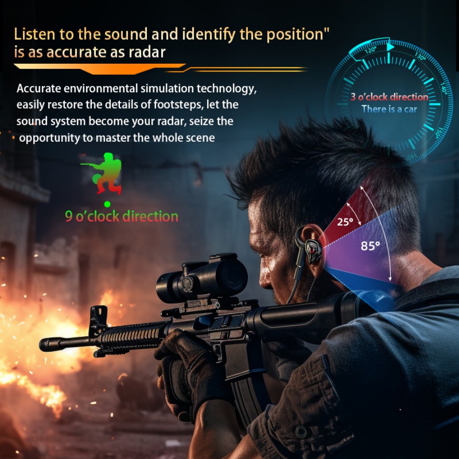 Auriculares para juegos de eSp - Esports Gaming Video reseña y precio