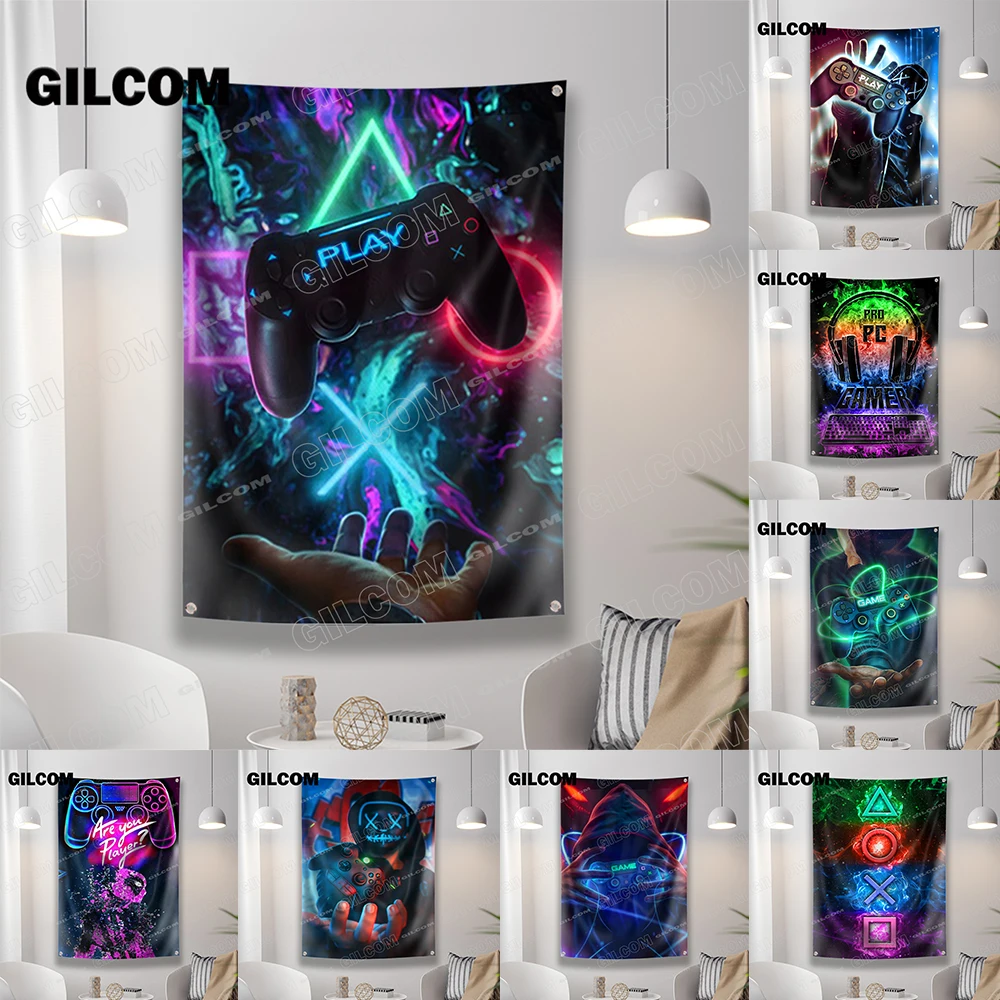 Bandera de sala de juegos, car - Esports Gaming Banner reseña y precio