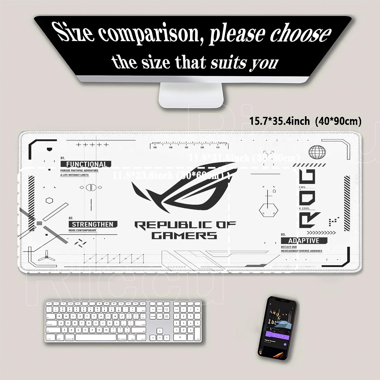 Alfombrilla de Ratón Grande pa - Esports Gaming Table reseña y precio